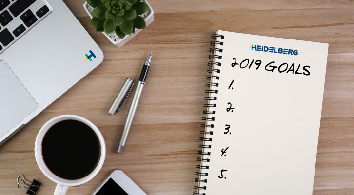 2019 New Year’s Resolutions for your Print Shop